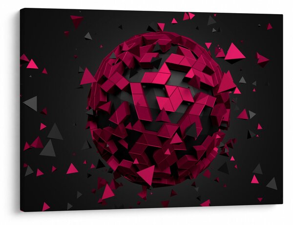 3D apstraktna slika (70x50 cm)