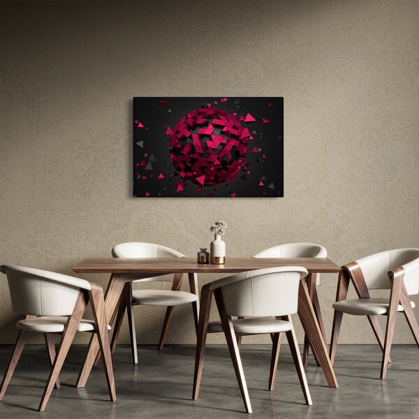 3D apstraktna slika (90x60 cm)