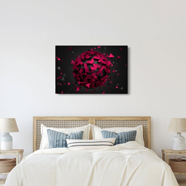 3D apstraktna slika (90x60 cm)