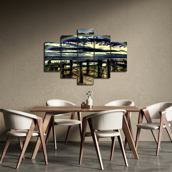 Slika duge nad morem (150x105 cm)