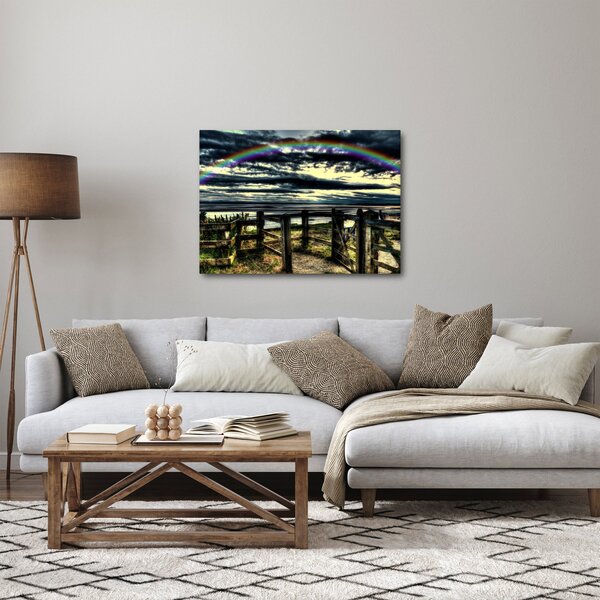 Slika duge nad morem (70x50 cm)