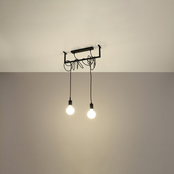 Luster SALAMANCA 2 crna