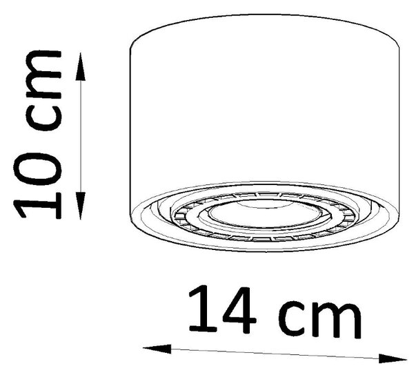 Plafond BASIC 1 prirodno drvo