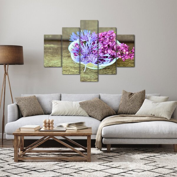 Slika ukrasa s lavandom (150x105 cm)