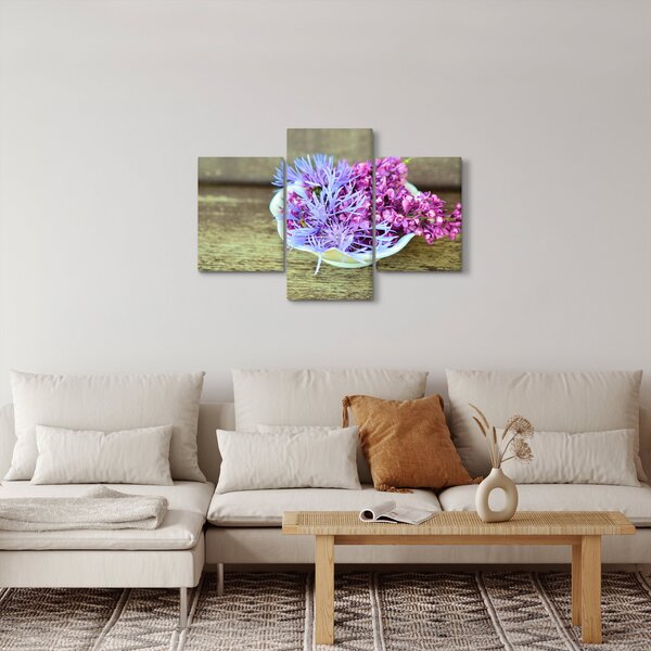 Slika ukrasa s lavandom (90x60 cm)