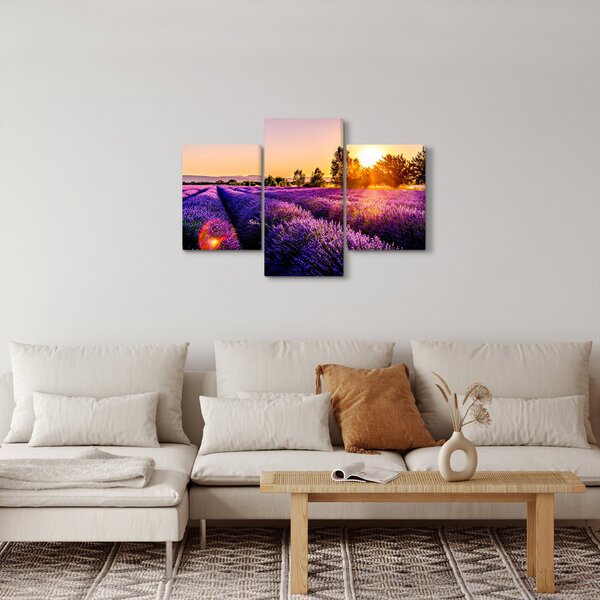 Slika polja lavande (90x60 cm)