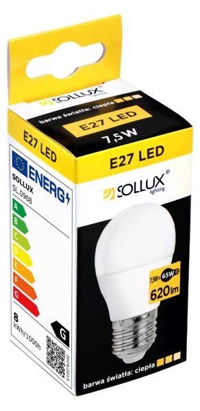 LED žarulja E27 3000K 7,5W 620lm