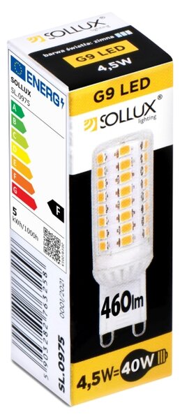LED žarulja G9 4000K 4,5W 460lm
