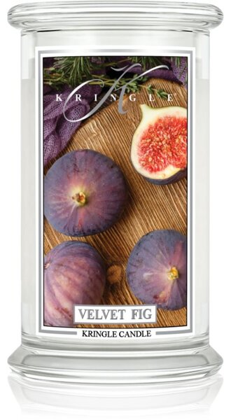 Kringle Candle Velvet Fig mirisna svijeća 623 g