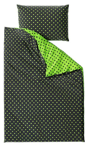 Poli-pamučna posteljina COLAM GREEN POLY zelena Dimenzije posteljine: 70 x 90 cm | 140 x 200 cm