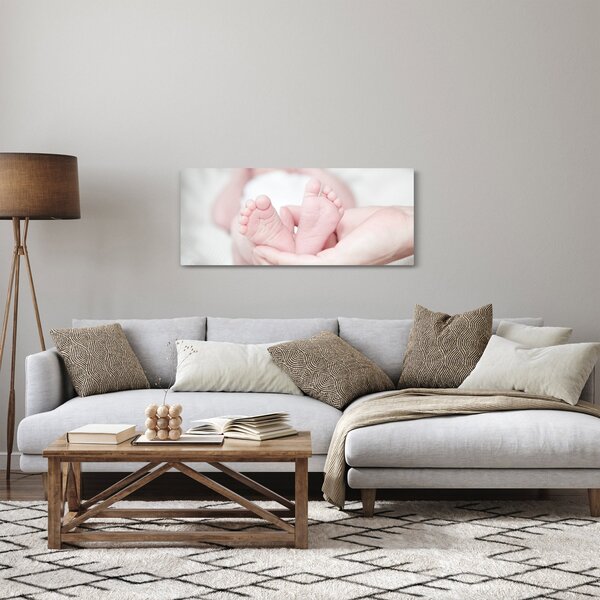 Slika dječjih stopala (120x50 cm)