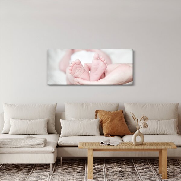 Slika dječjih stopala (120x50 cm)