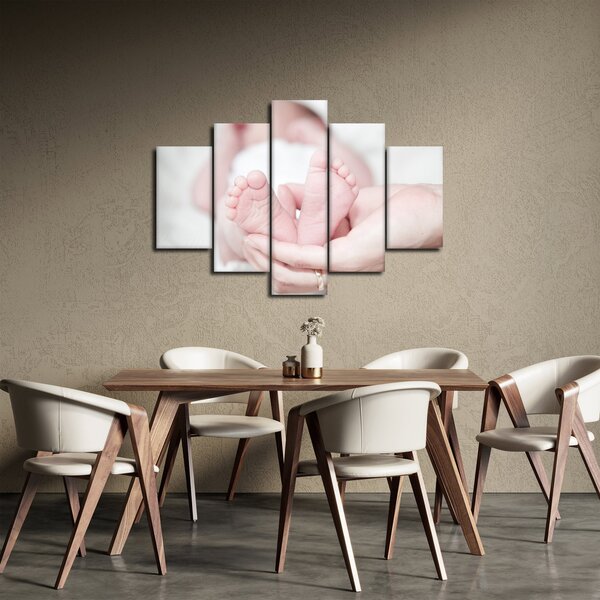 Slika dječjih stopala (150x105 cm)