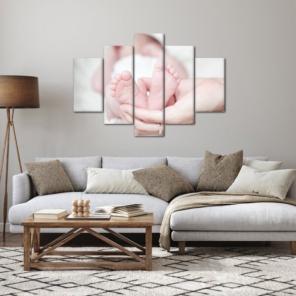 Slika dječjih stopala (150x105 cm)