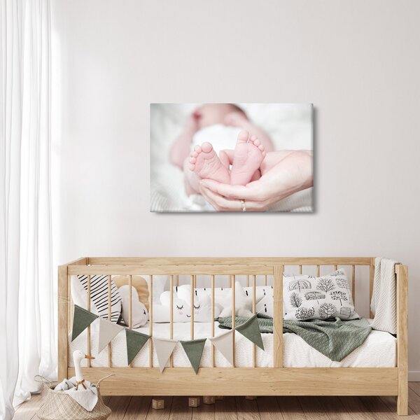Slika dječjih stopala (90x60 cm)