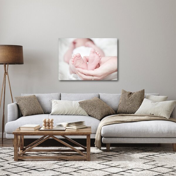 Slika dječjih stopala (70x50 cm)