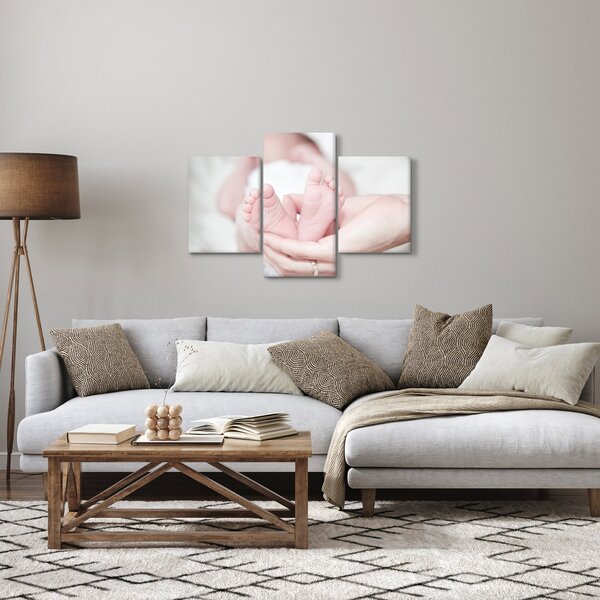 Slika dječjih stopala (90x60 cm)