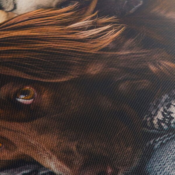 Slika pasa koji leže (120x50 cm)