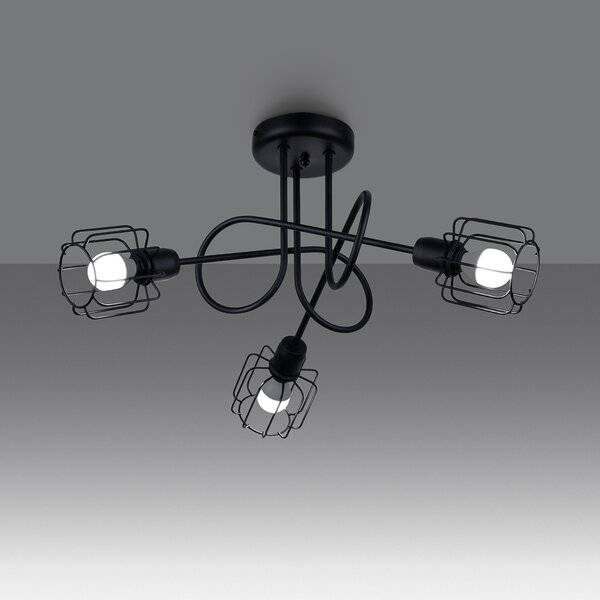 Luster BELUCI 3S crna