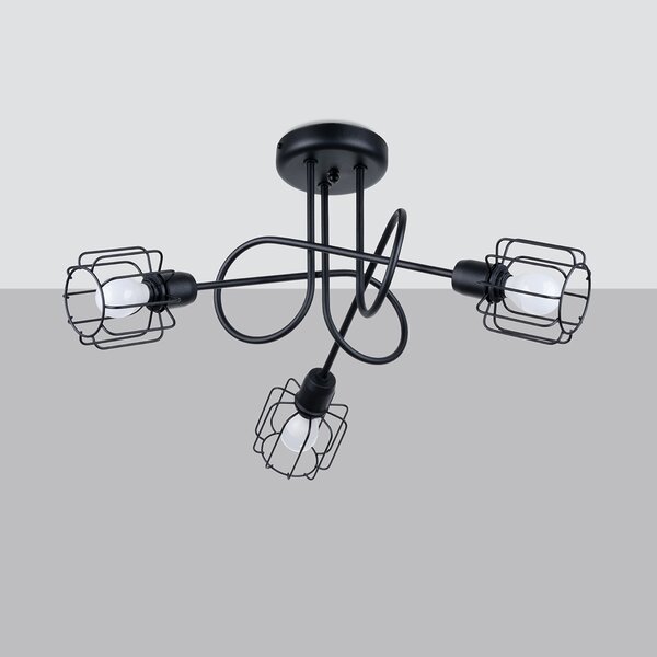 Luster BELUCI 3S crna