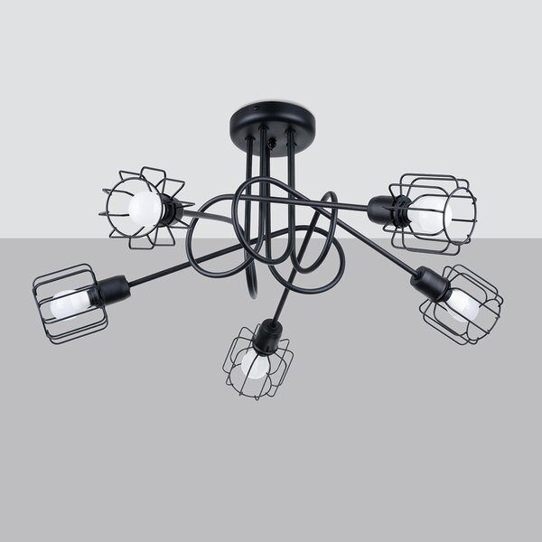 Luster BELUCI 5S crna