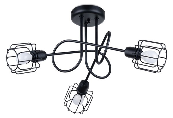 Luster BELUCI 3S crna