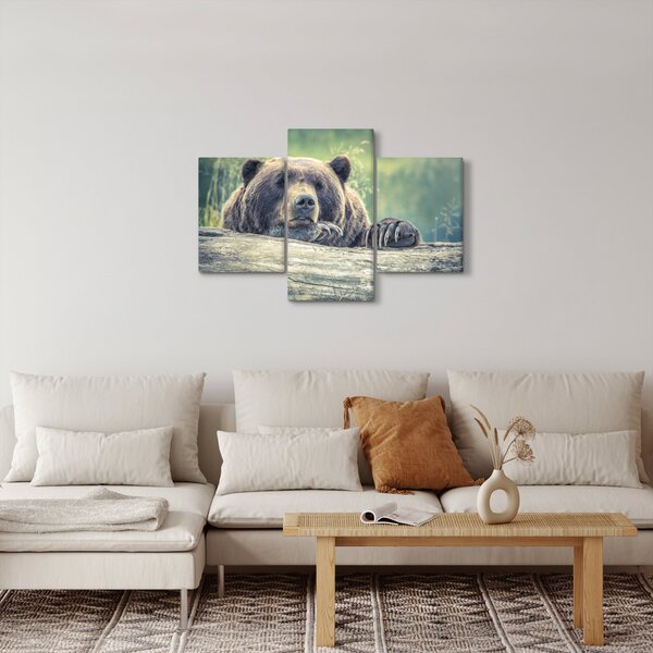 Slika medvjeda (90x60 cm)