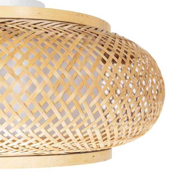 Pleteni lampion od bambusa u boho stilu