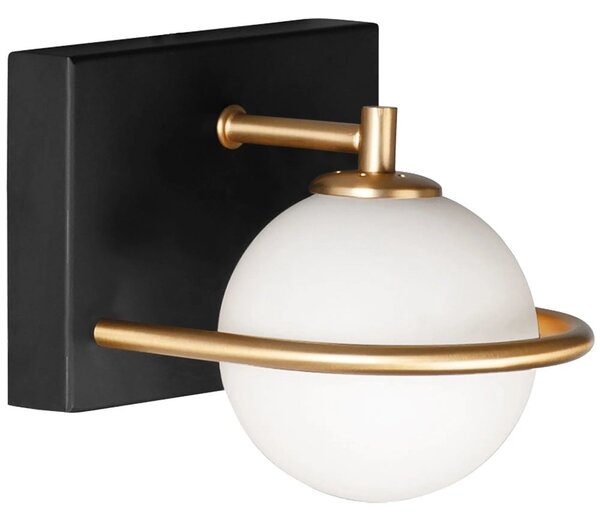 Luksuzna zidna lampa sa zlatnim detaljima