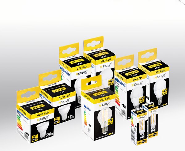 LED žarulja E27 3000K 7W 760lm