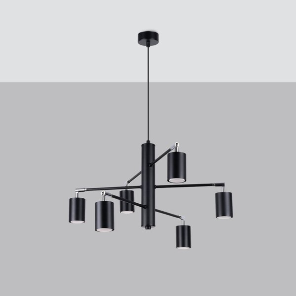 Luster LEMMI 6 crna