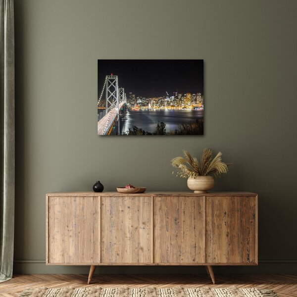 Slika Brooklyn mostova i New Yorka (70x50 cm)