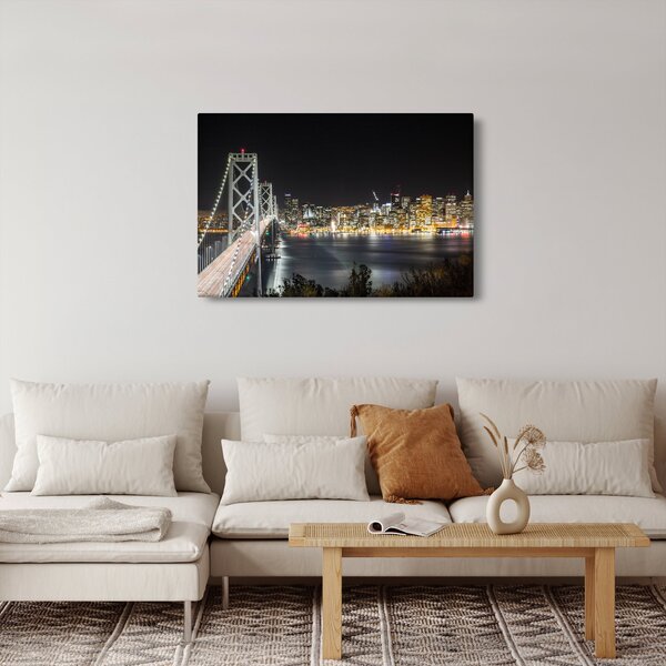 Slika Brooklyn mostova i New Yorka (90x60 cm)