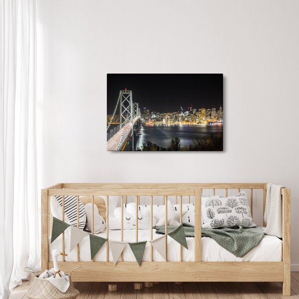 Slika Brooklyn mostova i New Yorka (90x60 cm)