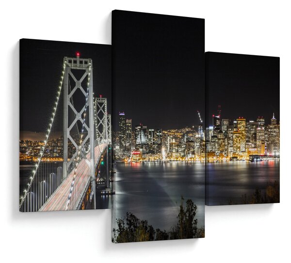 Slika Brooklyn mostova i New Yorka (90x60 cm)