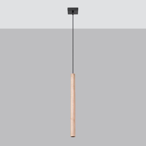 Viseća svjetiljka PASTELO 1 drvo