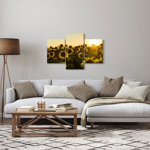 Slika polja suncokreta (90x60 cm)