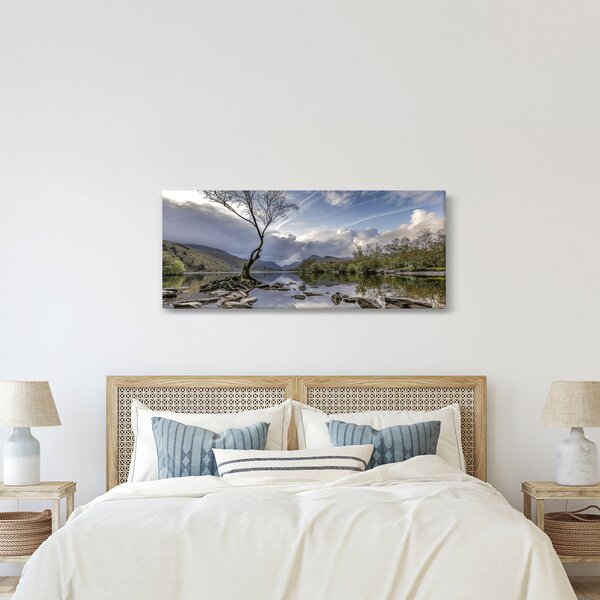 Slika rijeke sa stablom (120x50 cm)