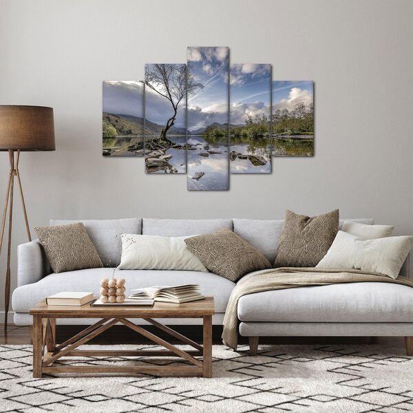 Slika rijeke sa stablom (150x105 cm)