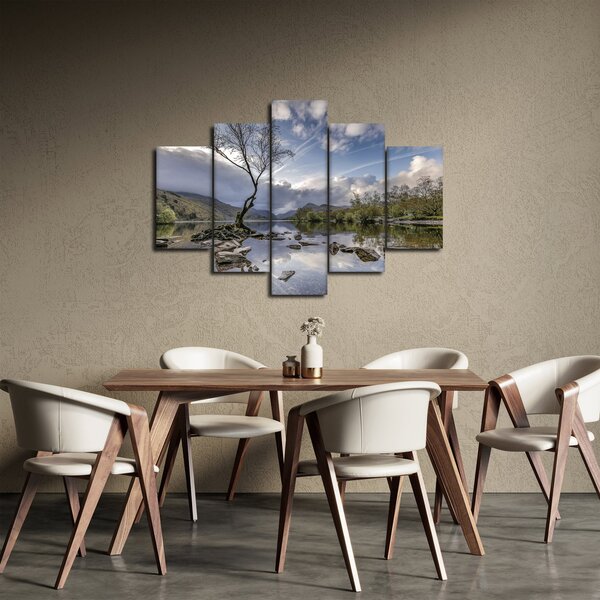 Slika rijeke sa stablom (150x105 cm)