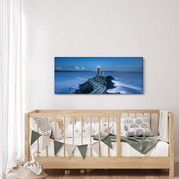 Slika svjetionika i mora (120x50 cm)