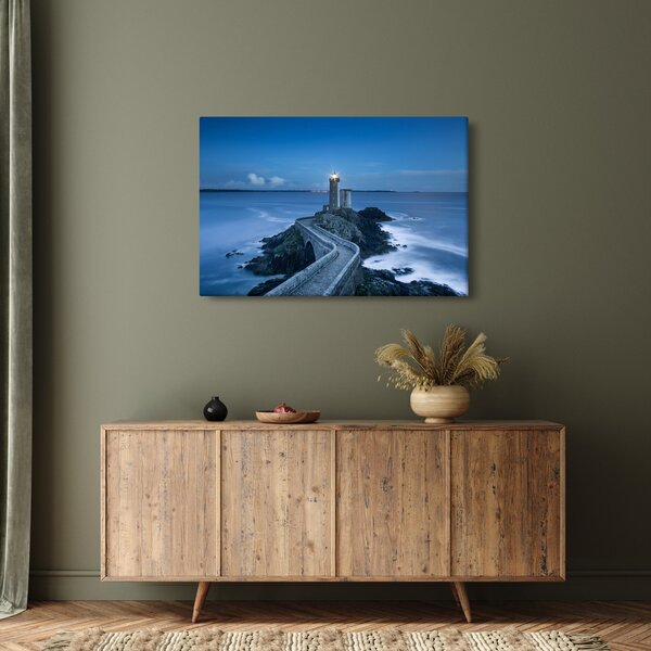 Slika svjetionika i mora (90x60 cm)