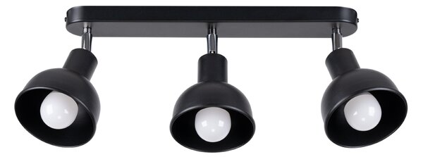 Stropna svjetiljka ELBA 3 crna