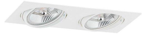 Argon 1046 - LED Ugradbena svjetiljka OLIMP 2xGU10/15W/230V bijela