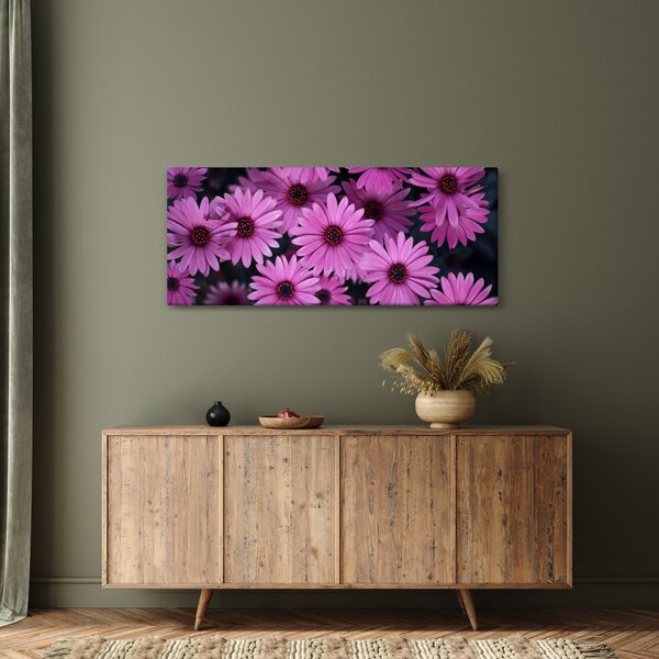 Slika ružičastog cvijeća (120x50 cm)