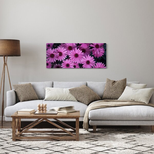 Slika ružičastog cvijeća (120x50 cm)