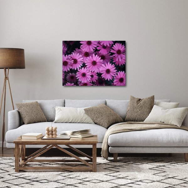 Slika ružičastog cvijeća (70x50 cm)