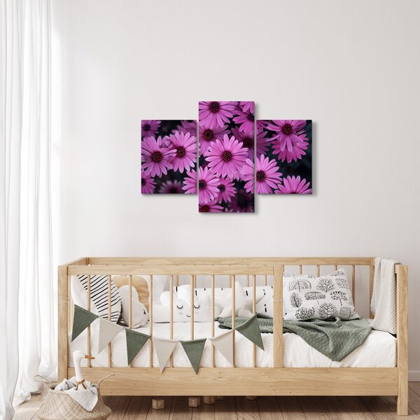 Slika ružičastog cvijeća (90x60 cm)