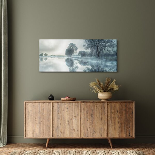 Slika zimske prirode (120x50 cm)