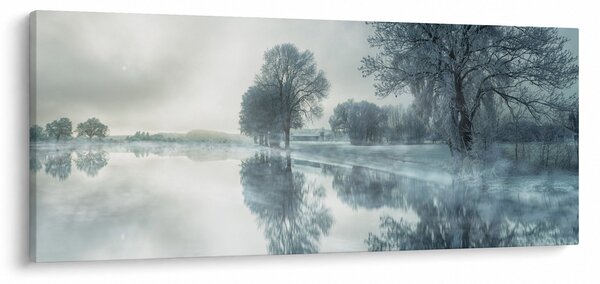 Slika zimske prirode (120x50 cm)